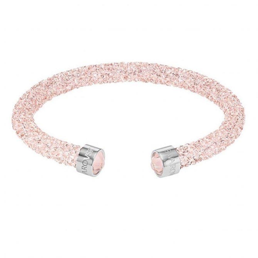 SWAROVSKI
Crystaldust Rose Pink Crystal Cuff Bangle